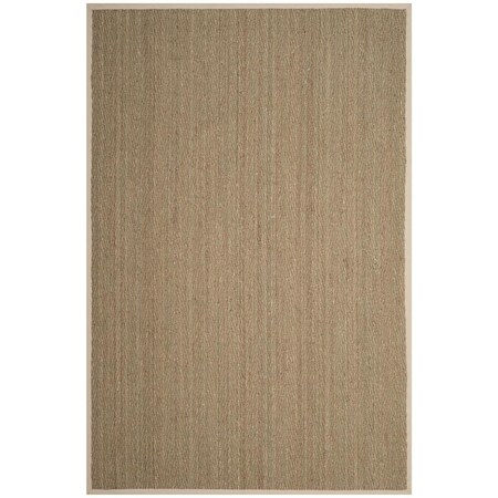 Safavieh 8 x 8 ft. Natural Fiber Collection Global; Rustic Round Rug - Natural & Ivory NF115J-8R
